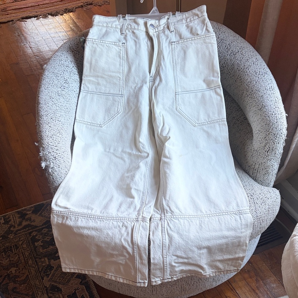 Everlane Way High Gardener Jean - White